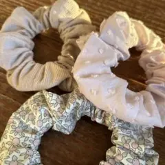 リバティ　シュシュ　③個セット