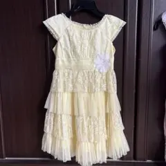 Jona Michelle キッズドレス イエロー サイズ8のサムネイル