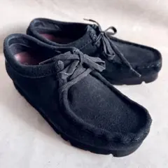 クラークス オリジナルズ ワラビーブーツ ゴアテックス ビブラム ブラック 黒