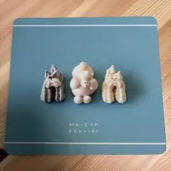 メゾンテリアマウスパッド メレンゲ犬　Maison terrier