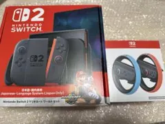 (中古完品)　ニンテンドースイッチ2本体　+SDカード256GB ハンドル付き