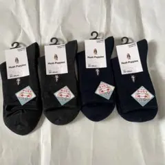 Hush Puppies 消臭機能付きソックス 4足セット　　メンズ