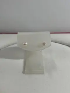 伊勢志摩英虞湾産あこや真珠　4.8 4.9mm パールピアス