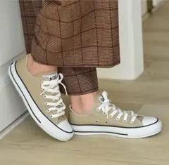 新品コンバース オールスター22ベージュ