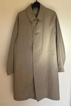 UNIQLO☆ベージュ ステンカラーコート 4つボタン