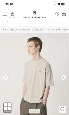＜LACOSTE for BEAUTY&YOUTH＞ Tシャツのサムネイル