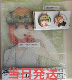 五等分の花嫁 一番くじ D賞 中野四葉 原作イラストバストアップアクリルボード