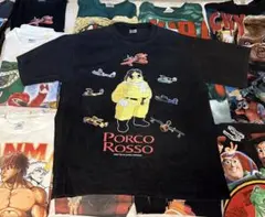 激レア！紅の豚 ジブリ Tシャツ ヴィンテージ XL ホワイト白 - メルカリ