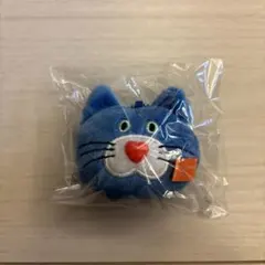 mojojojo フェイスマスコット　ガチャ　青　ねこ