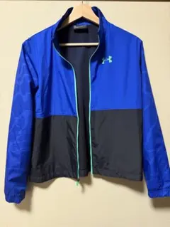Under Armour ジップアップジャケット 青/黒/緑