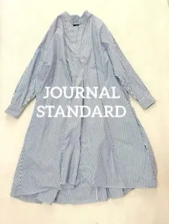 ジャーナルスタンダード　ストライプ　シャツ　ワンピース