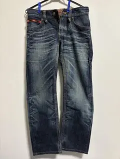 ダークブルーストレートデニム