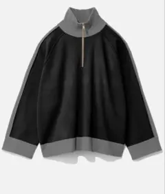HARE ハレ ハイショクソクショウハーフZIPニット トップス ニット Sのサムネイル