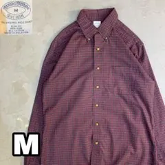 6WE604 Brooks Brothers 好配色 チェックシャツ