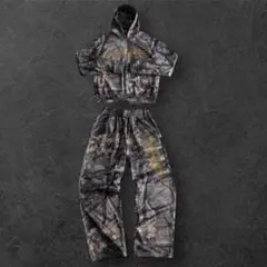 ヴィンテージ 90s~00s 迷彩 セットアップ