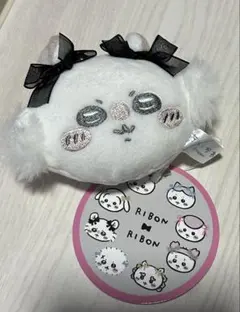 【新品タグ付き】ちいかわ ミニがまぐち リボン モモンガ