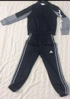 新品　定価7990円　アディダス B リニアロゴジャージ上下セット 110cm