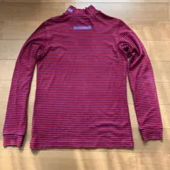 JACK BUNNY 赤青ストライプ タートルネックシャツ