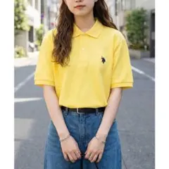 U.S. POLO ASSN. 半袖ポロシャツ 黄色 新品未使用