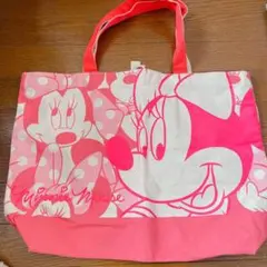 ディズニーストア　ミニー　総柄　ビッグ トートバッグ