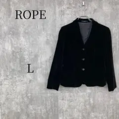 ロペ ROPE テーラードジャケット 黒 ブラック 7AR レディースのサムネイル
