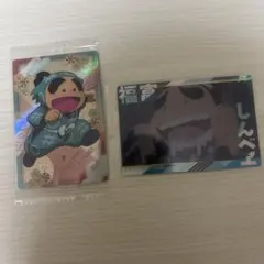 忍たま乱太郎 福富しんべヱ カード 2種セット