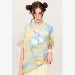 KIRSH キルシー タイダイ Tシャツ さくらんぼ 4230のサムネイル