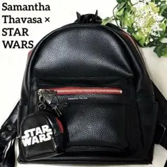 完売品 サマンサタバサ スターウォーズ コラボ リュックサック 極美品 黒 赤