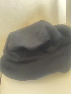 KOLEAT バケットハット 黒 フリンジエッジ