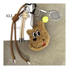 じゃらじゃらキーホルダー バッグチャーム くま キーチャーム【M126】