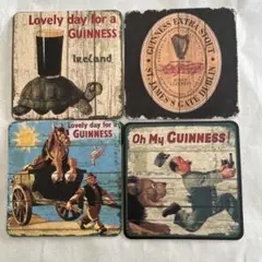 GUINNESS コースター 4枚セット