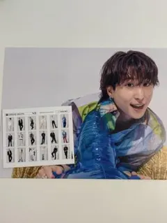 Snow Man 佐久間大介 スノカレ、衣装コレクションカードのセット