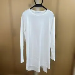 新品‼️FRAMe WORK ロングスリットプルオーバー　白　フリーサイズのサムネイル