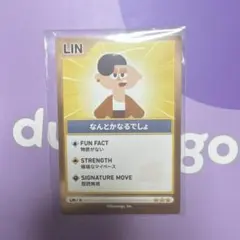 Duolingo LIN キャラクターカード ステッカー