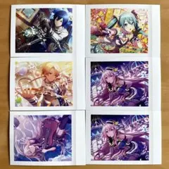 プロセカ ぱしゃこれ 6枚セット