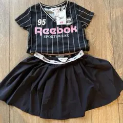 H&M Reebokコラボ セット　& スキニー デニム レギパン 130