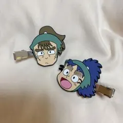 忍たま　忍たま乱太郎　ヘアクリップ　前髪クリップ　七松小平太　中在家長次　六ろ