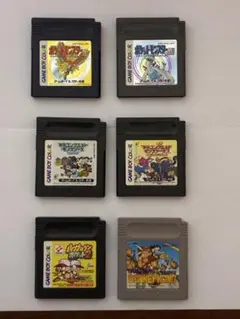 ゲームボーイソフトセット 6本