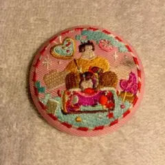 ディズニー 刺繍缶バッジ 2 シュガーラッシュ