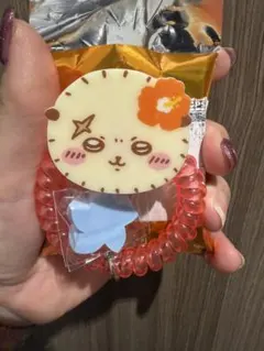 ちいかわ シーサーのおみやげやさん トレーディングコイルヘアゴム ラッコ