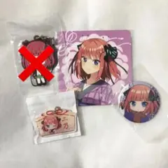 五等分の花嫁 リアルシスターズウォー 映画村 絵馬風アクキー コースター 二乃