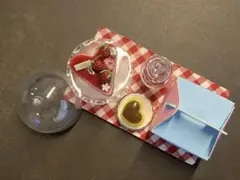 イチゴのハートケーキセット