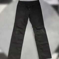 週末値下00s archive y2k 極稀少 黒 ストレートパンツ ジッパー式のサムネイル