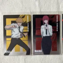 チェンソーマン　デンジ　マキマ　メタルカード　ベースヤードトーキョー