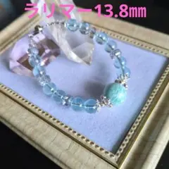 ラリマーブルートパーズブレスレット（天然石ハンドメイド）