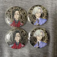 東リベ　乾青宗　九井一　缶バッジ　原画展