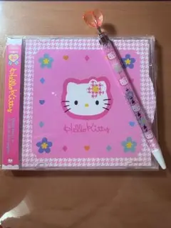 希少品♡カオハナキティ CDメモ＆ボールペン