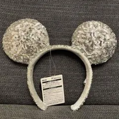 完売品⭐︎新品・タグ付き　シルバースパンコール　カチューシャ　ミッキー