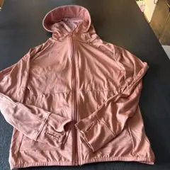 オレンジ Lサイズ　ワークマン クールUVサンシェードパーカー