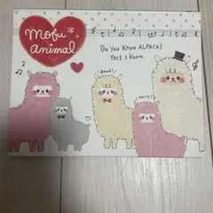 アルパカデザイン プロフィール帳 シール付き